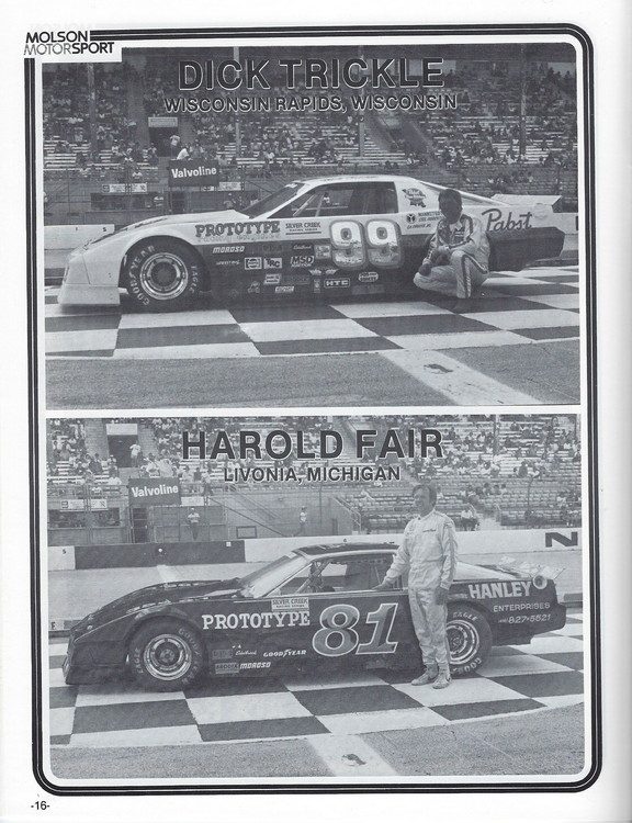 Scan-17 - Cayuga Speedway - Molson 300 Program - 1985
