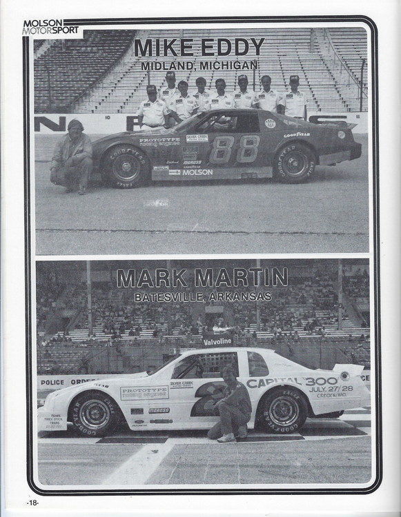 Scan-19 - Cayuga Speedway - Molson 300 Program - 1985