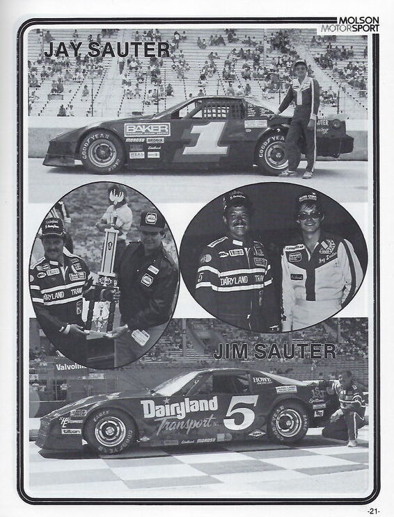 Scan-22 - Cayuga Speedway - Molson 300 Program - 1985