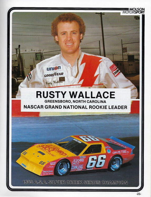 Scan-24 - Cayuga Speedway - Molson 300 Program - 1985