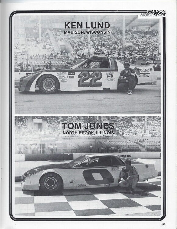 Scan-32 - Cayuga Speedway - Molson 300 Program - 1985