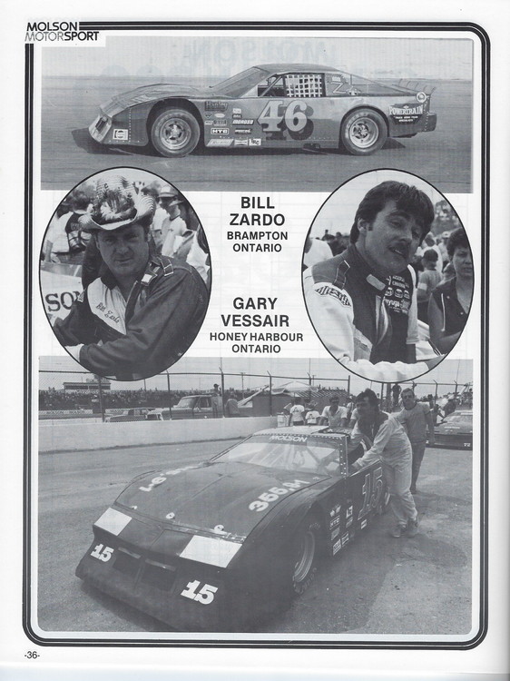 Scan-37 - Cayuga Speedway - Molson 300 Program - 1985
