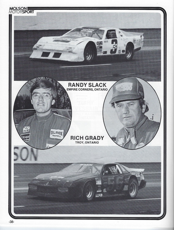 Scan-39 - Cayuga Speedway - Molson 300 Program - 1985