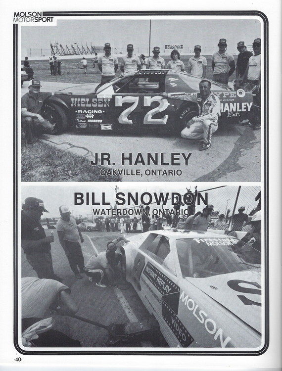 Scan-41 - Cayuga Speedway - Molson 300 Program - 1985