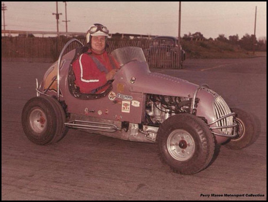 Bill Crawford was one of the founding members of the Can Am Midget Club. Courtesy of Perry Mason
