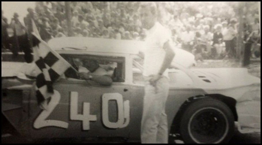 Bud Bailey at Brighton Speedway 1968. Courtesy of Jennifer and Greg Bailey