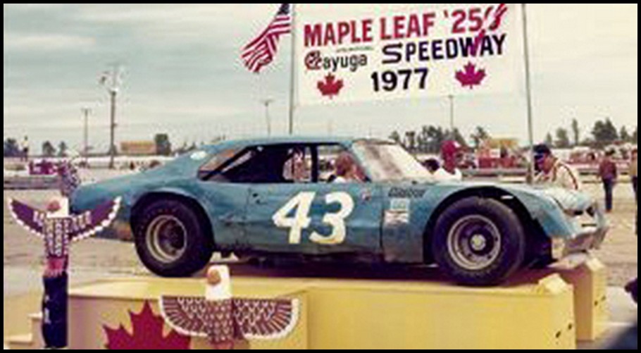 Don Biederman won the Maple Leaf 250 in 1977. Courtesy of Bob Sumak