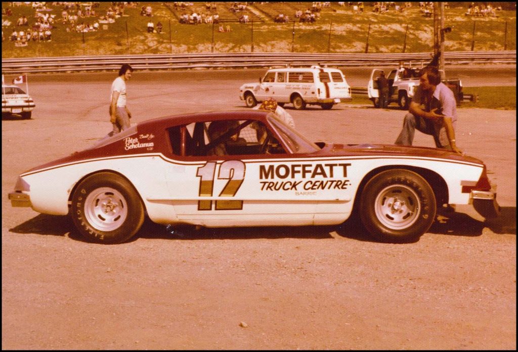 Jim Viktil in his #12 Camaro at Delaware Speedway back in 1975. Courtesy of Rod McLeod