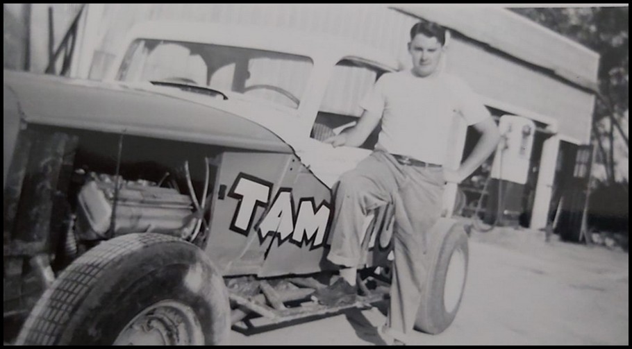 John McIntyre and the Tammy 10 September 1955. Courtesy of Beach McIntyre