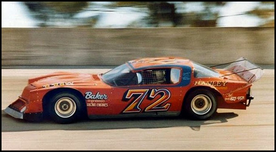 Jr. Hanley in his familiar orange #72. Courtesy of Bob Sumak