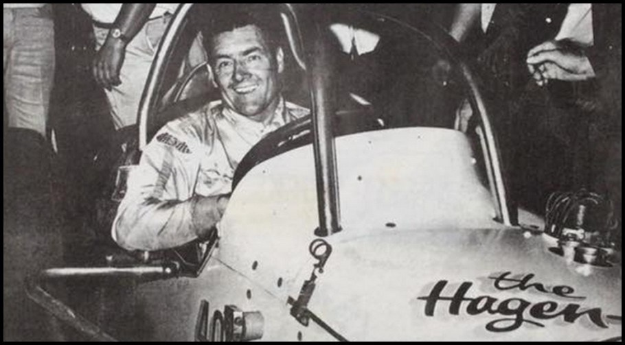 Norm Mackereth in the Hagen Howard Special at Flamboro Speedway. Courtesy of Glen Tustin