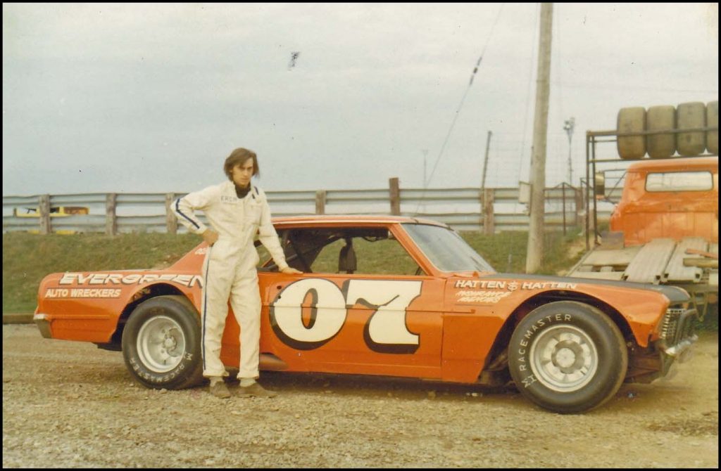 Pete Hudson at Flamboro back in 1971 - Courtesy of Mike Lindsay (Photo By Tex)