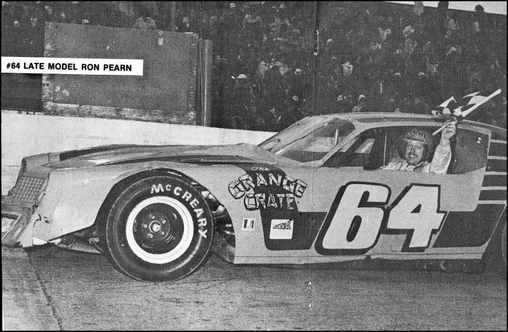 Ron Pearn at Flamboro Speedway - Courtesy of Wayne Keeling