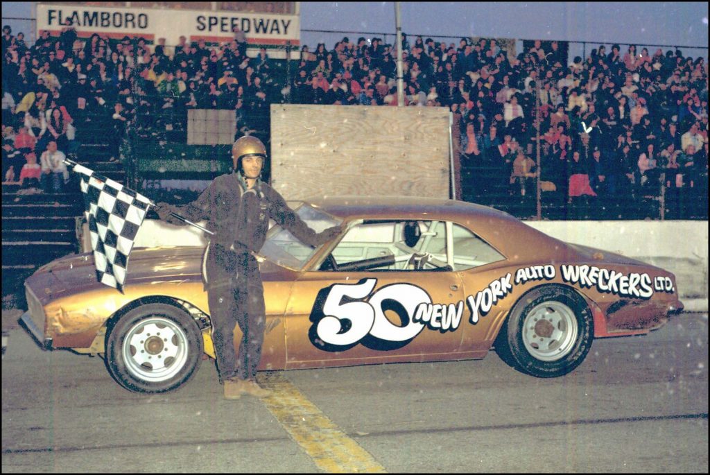 Tommy Cuzzilla at Flamboro Speedway Courtesy of Brian Norton