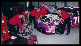 Burt McColl was with the #78 Nascar Team in 1996.