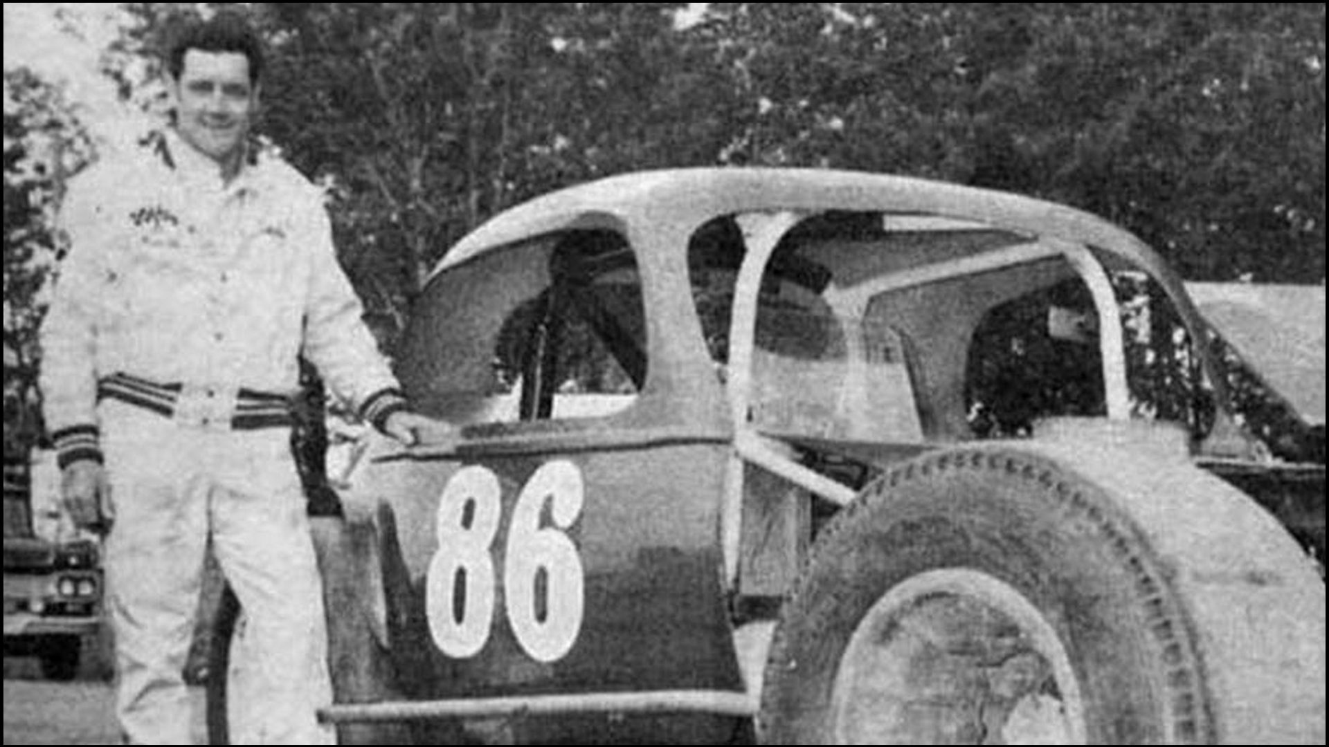 Norm-Mackereth-86-poses-with-the-Sportsman-Class-Modified-he-races-at-Fulton-Speedway.-Courtesy-of-Glen-Tustin