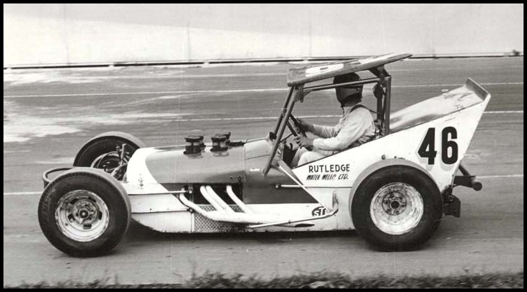 Warren Coniam in the Rutledge Rocket at Oswego Speedway. Courtesy of Warren Coniam-3