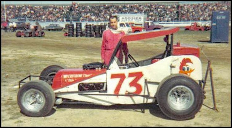 Jack McCutcheon at Oswego Speedway. Courtesy of Rarmen