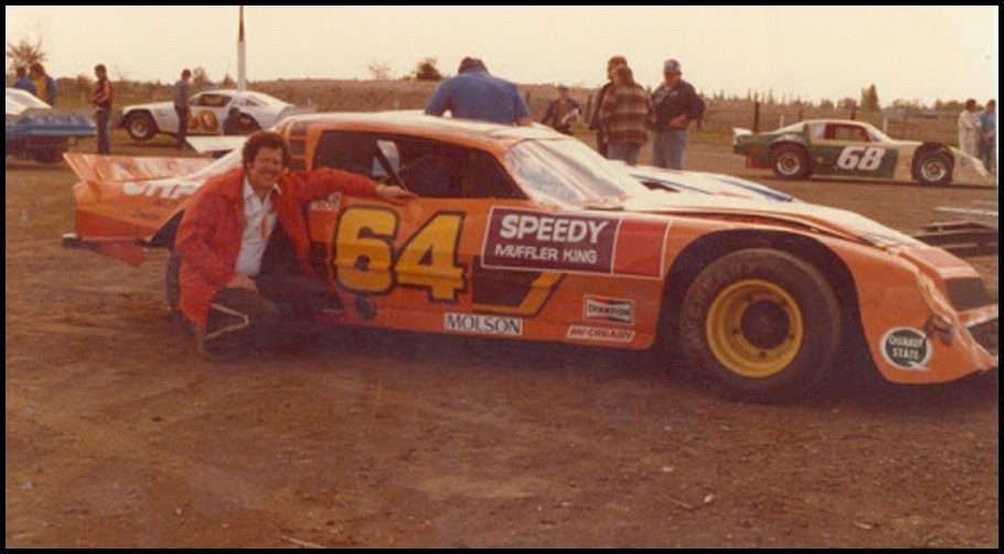 Ron Pearn #64 "The Orange Crate". Courtesy of Yesterday's Speedways