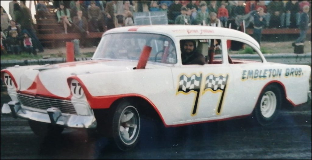 Brian Fellows at Brighton Speedway 1970. Courtesy of Marshall Thompson. Daniel Saylor Collection.