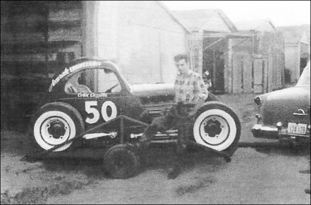 Colin Cuzzilla #50 loaded up at the shop. Courtesy of Five - Zero Racing