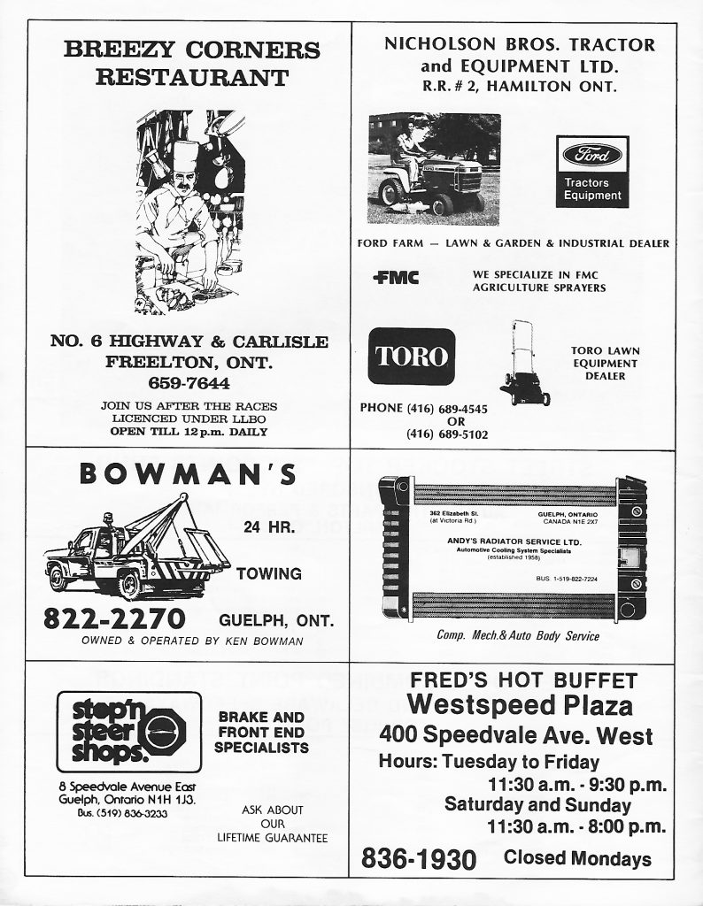1980 Flamboro Speedway Program - Page - 14