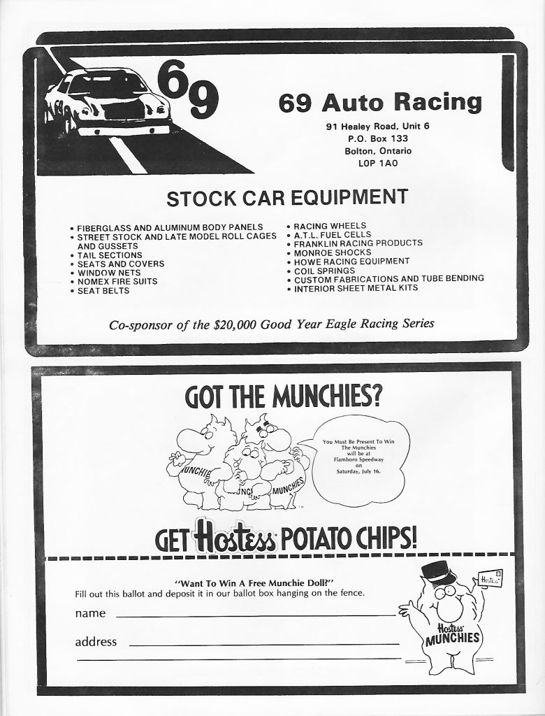 1983 Flamboro Speedway Program - Page 20