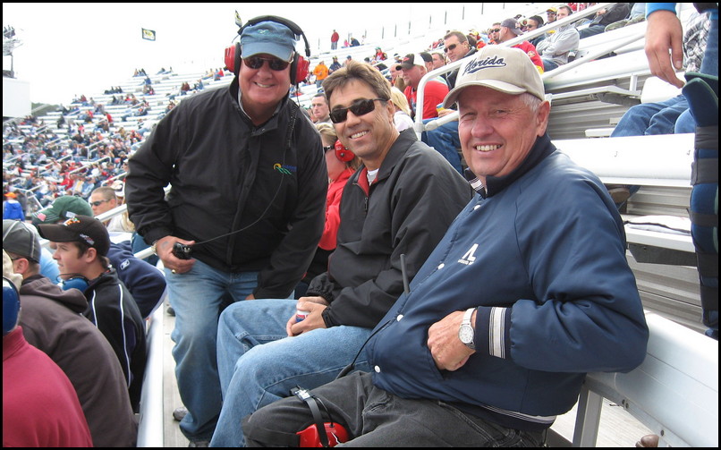 Martinsville Speedway 2000 with Steve Robblee. Courtesy of Jim Shipway