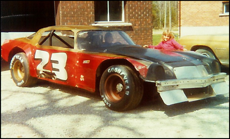 Tommy Milligan #23 Camaro 1980 at Sunset Speedway