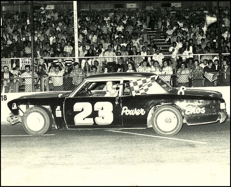 Tom Milligan #23 Win at Pinecrest Speedway 1972