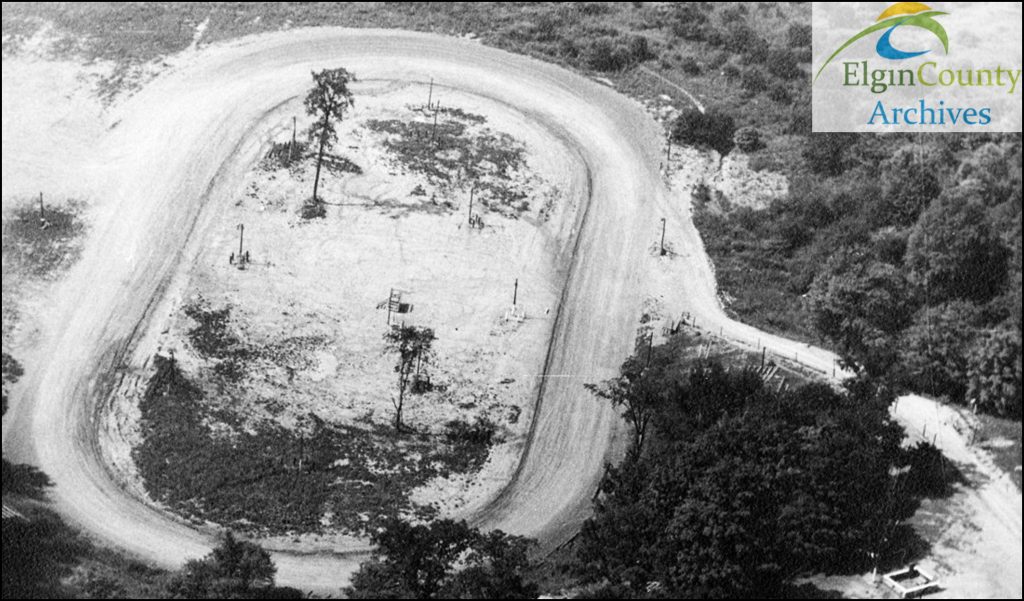 St. Thomas Raceway - Photo courtesy of  Elgin County Archives