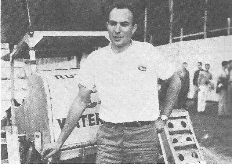 The Rutledge Rocket first showed up at Oswego Speedway with Howie Scannell as the driver back in 1962. Courtesy of Eleanor Rutledge
